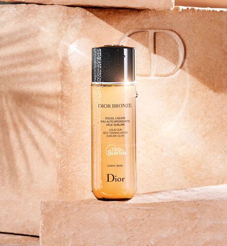 dior bronze self-tanning liquid sun|Dior Bronze: sun protection, self.